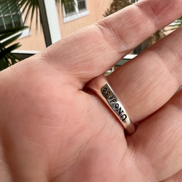 Cocktail Ring with Pink/Gray/Clear Crystals - Picture 11 of 11